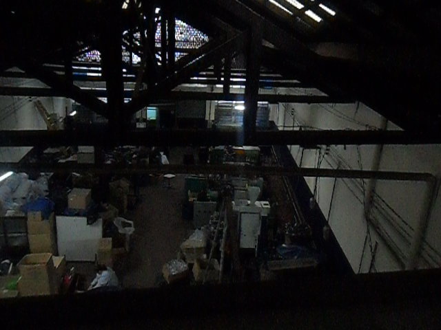 Vista de do alto da fábrica